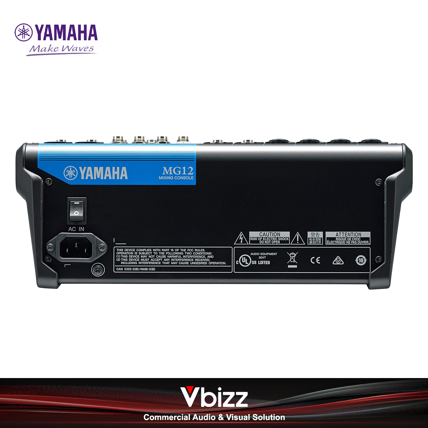 Yamaha MG12 12-Channel Analog Mixer